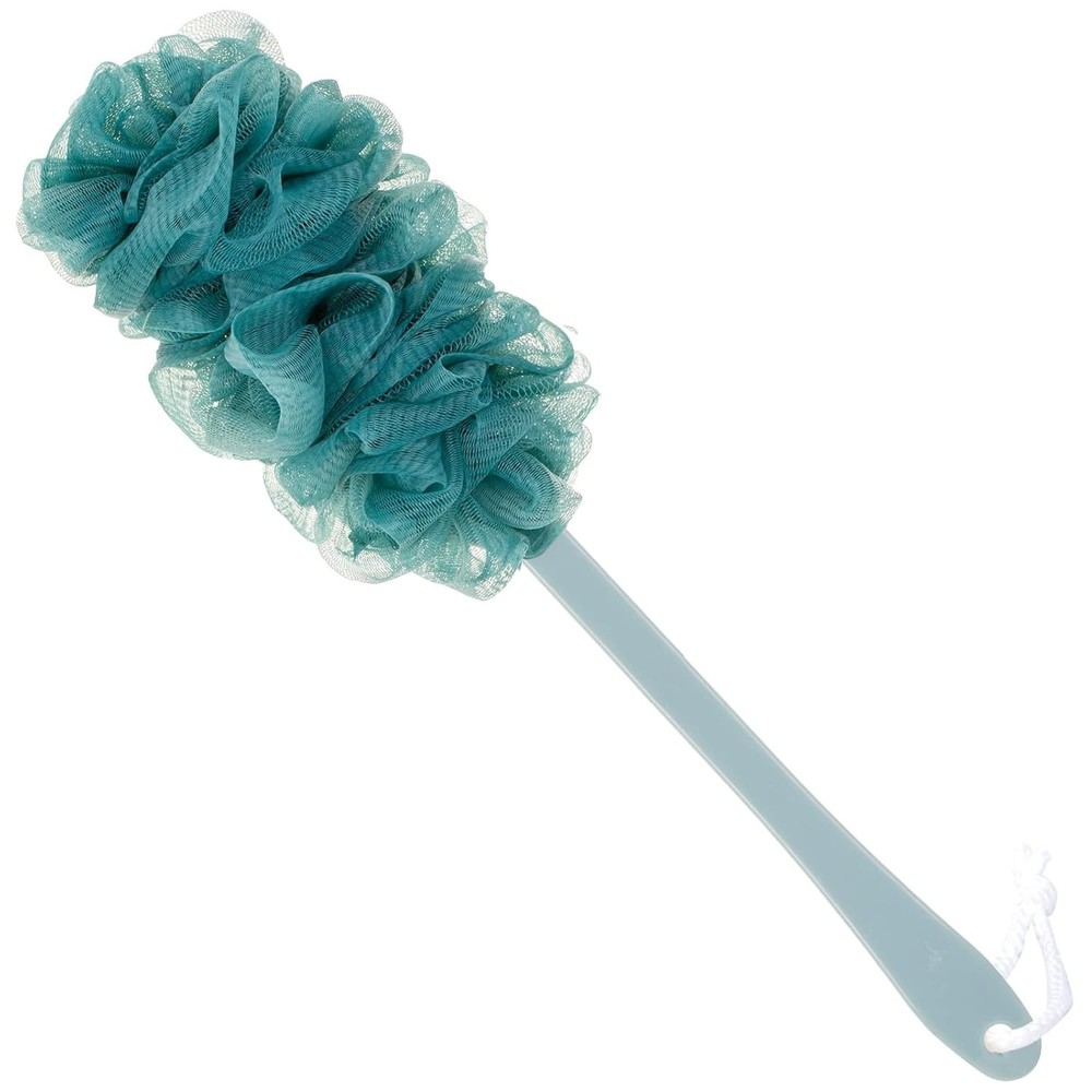 Soft and Flexible Back Scrubber with Long Handle for Comfortable Cleansing