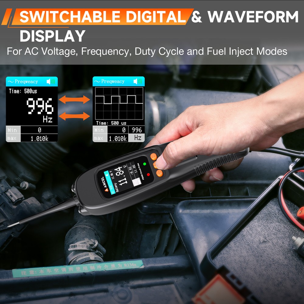 Ancel PB500 12V&24V PowerScan Circuit Electrical Power Tester Scanner Tool