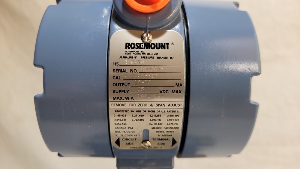 Rosemount 1153GF8TB Pressure Transmitter