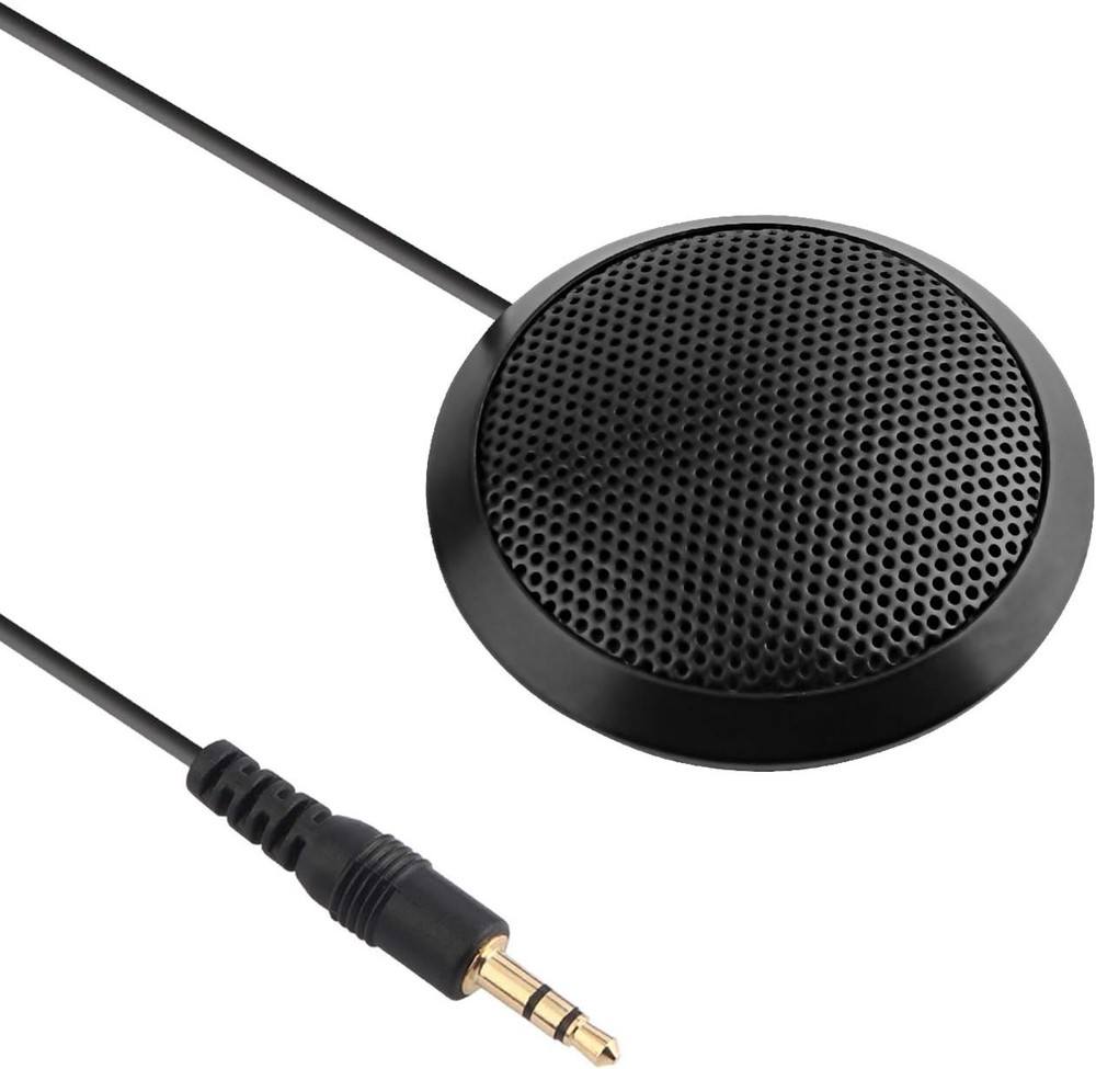 Dreokee Conference Microphone 3.5mm Desktop Computer Mic for Computer Desktop...