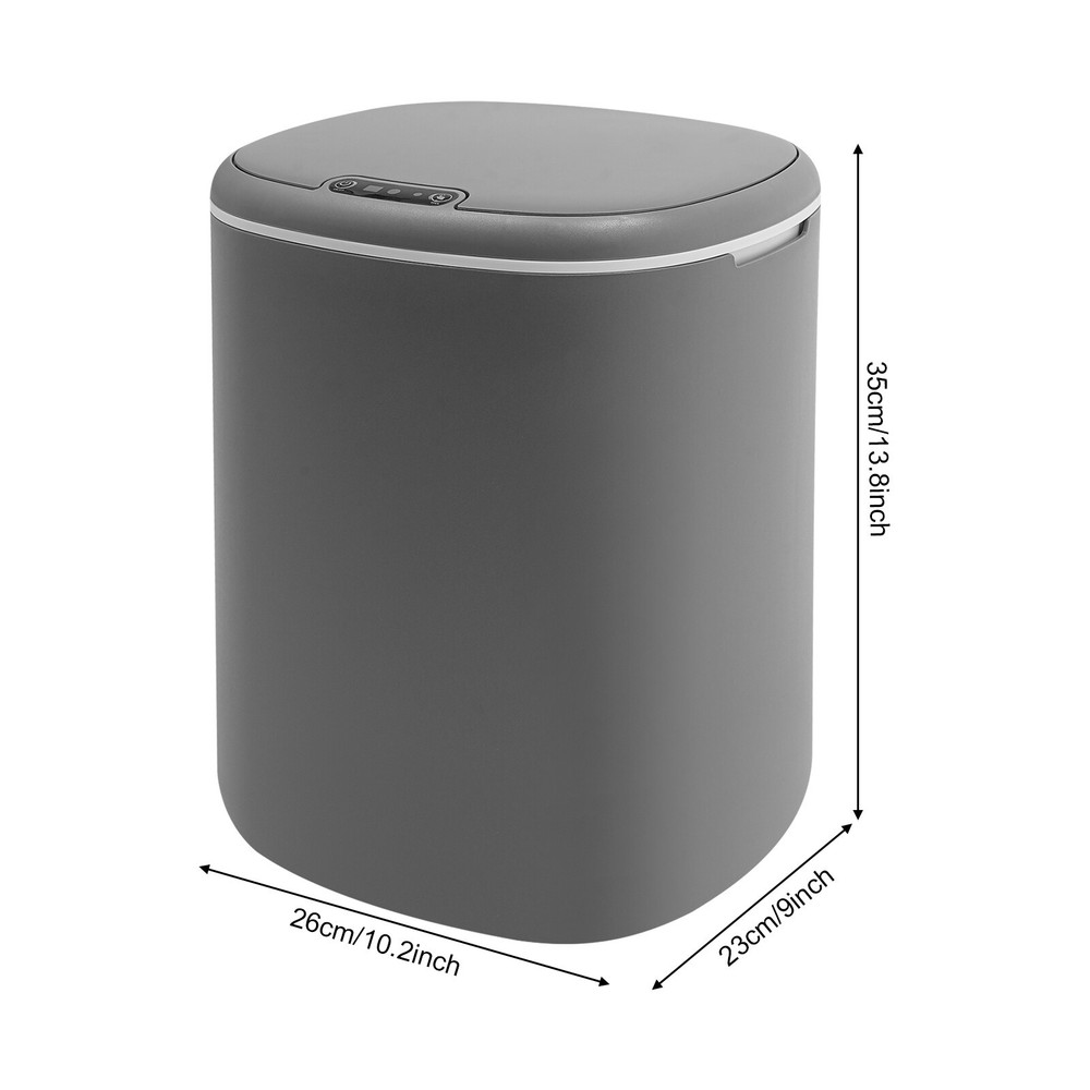 5.2 Gallon Automatic Sensor Trash Can, Touchless 20L Trash Bin Bathroom Kiitchen