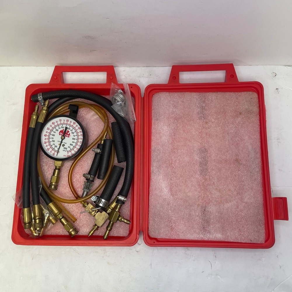 Mac Tools FIT810B Basic Fuel Injection Test Kit w/ Case – As Pictured – Used