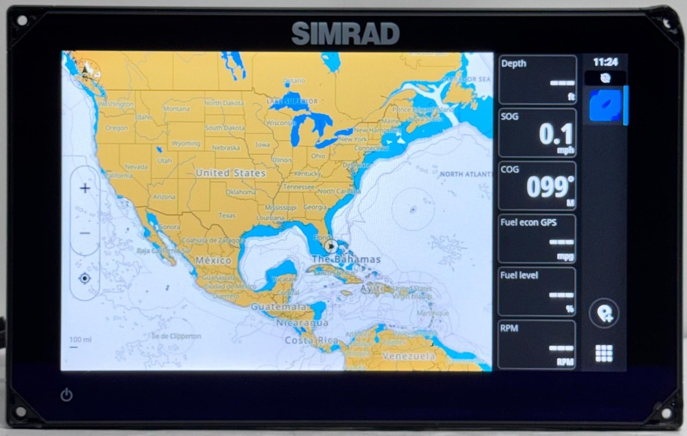Simrad NSX 9 Chartplotter GPS | C-MAP MFD Display NXS 3009