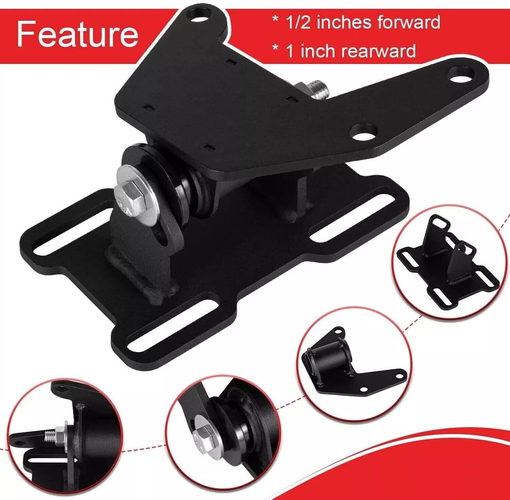 LS Conversion Engine Swap Mounts Adjustable with Hardware for GM Body LS1 2 LSX