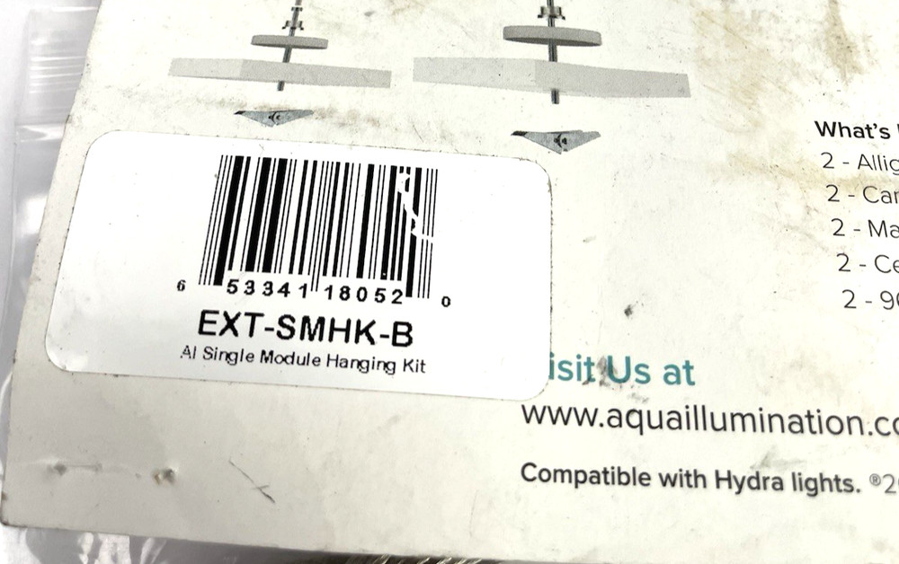 AquaIllumination EXT Single Module hanging Kit Black