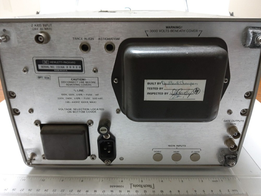 HEWLETT-PACKARD 1740A OSCILLOSCOPE (USED)