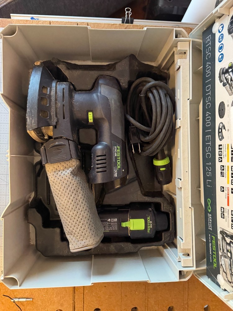 FESTOOL 577512 DTSC 400 Basic Cordless Delta Sander FAST Shipping