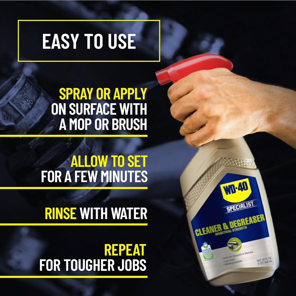 Cleaner & Degreaser, Multi-Surface Cleaning Solution, Great for Cleaning Grills