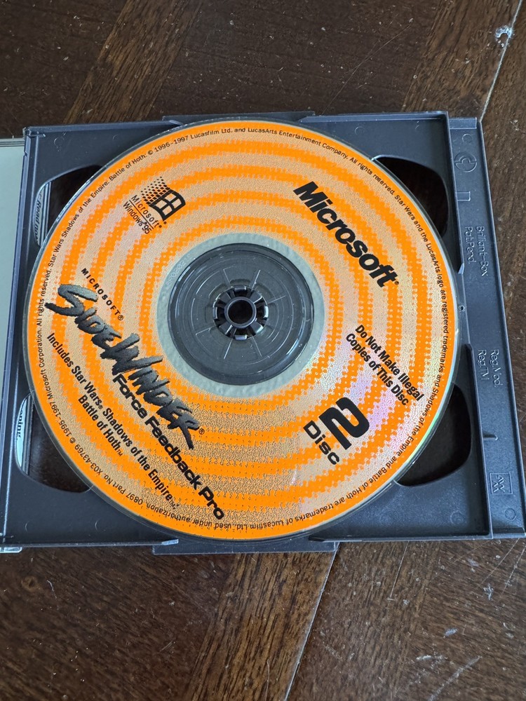 Microsoft SideWinder software