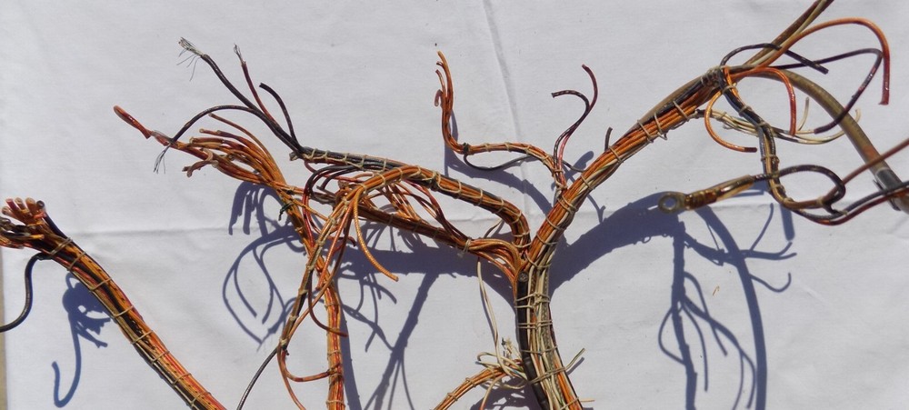 Vintage USA Cloth Wire