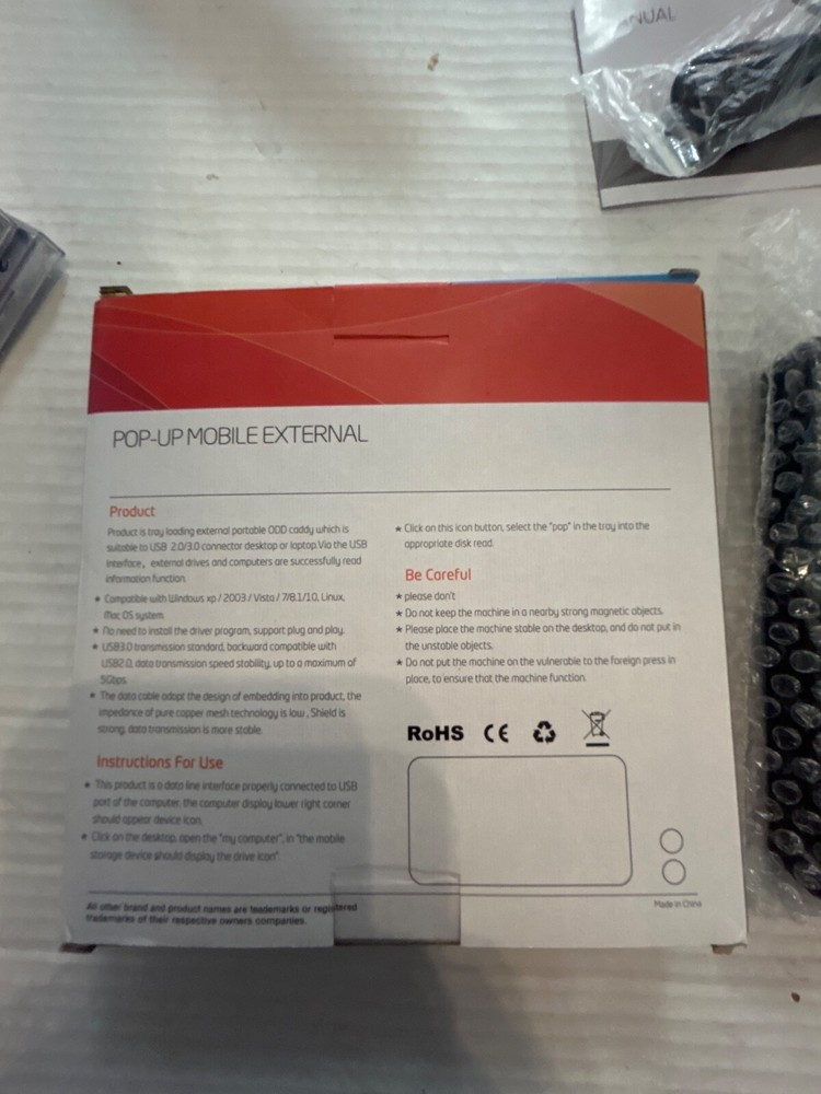 Portable Pop-up Mobile External