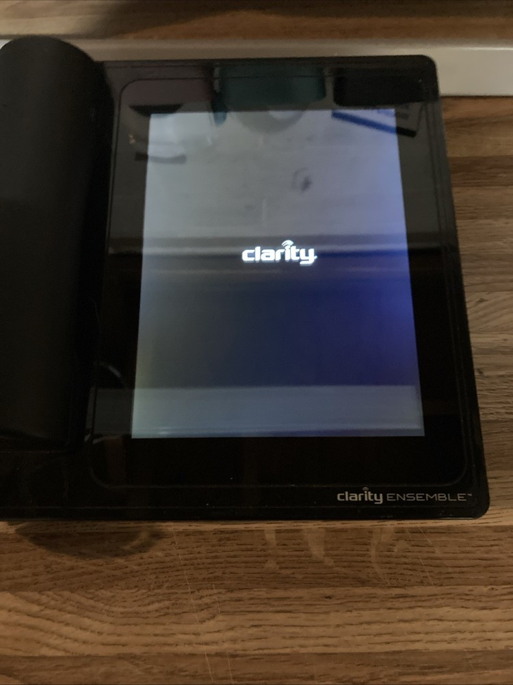Clarity Ensemble 8" Touchscreen Amplified Captioned Telephone w/ClearCaptions