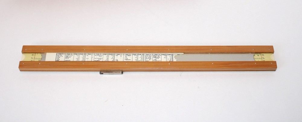 Frederick Post 1447 Slide Rule W/ Original Box