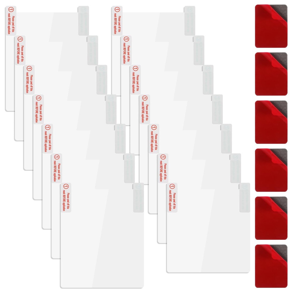 Electrostatic Sticker Mounting Dash Cam 20 PCS Double-Sided Adhesive Pad Elec...