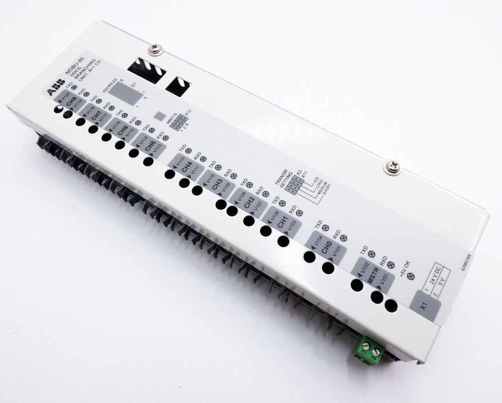 ABB NDBU-85 DDCS Branching Unit 8+1 Channel -used-