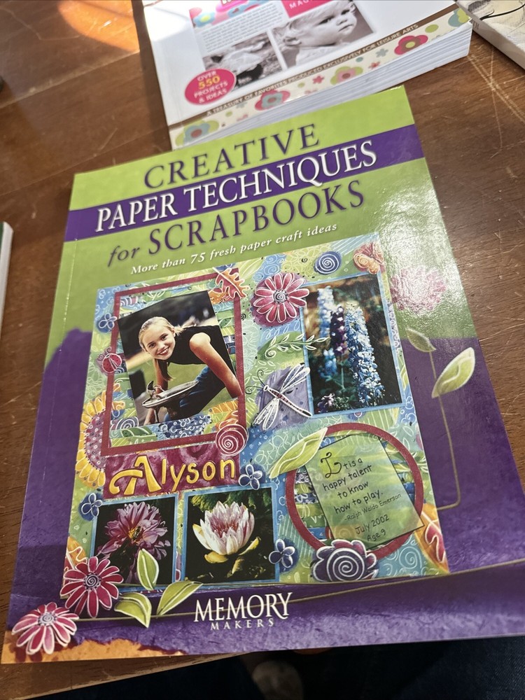 Memory Makers Scrapbooking Technics Set Of Four Books