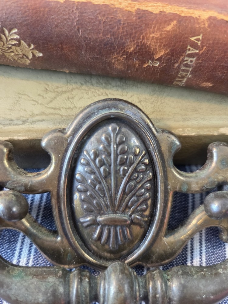 Antique Chippendale Style Brass Drawer Pull Drawer Handle