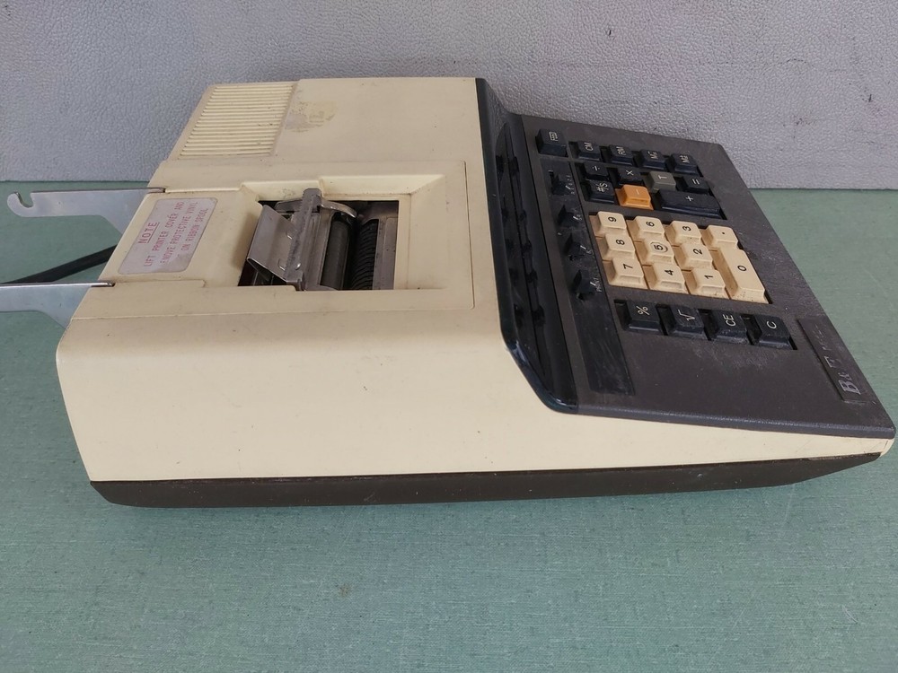 B&E M-12D Electronic Printing Calculator 12 Digit Eiko