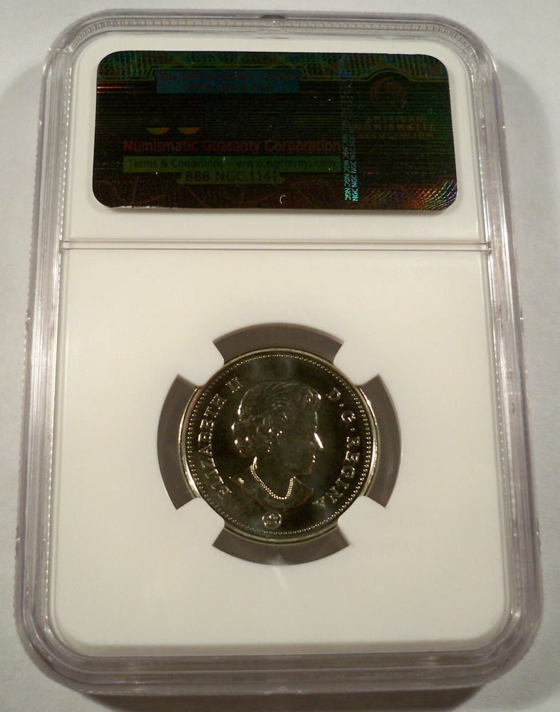 2014 25c CANADA NGC MS67PL QUARTER MS 67 PL PROOF LIKE
