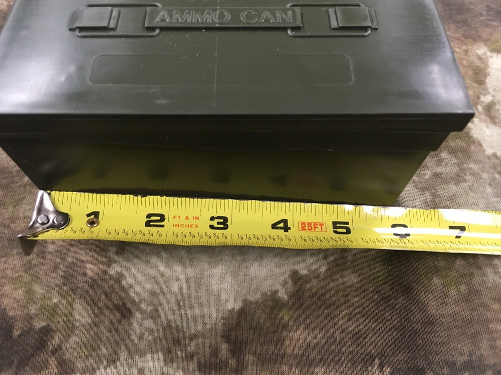 Mini 50 Caliber Plastic Storage Can 2 Each Great Prepper Item.