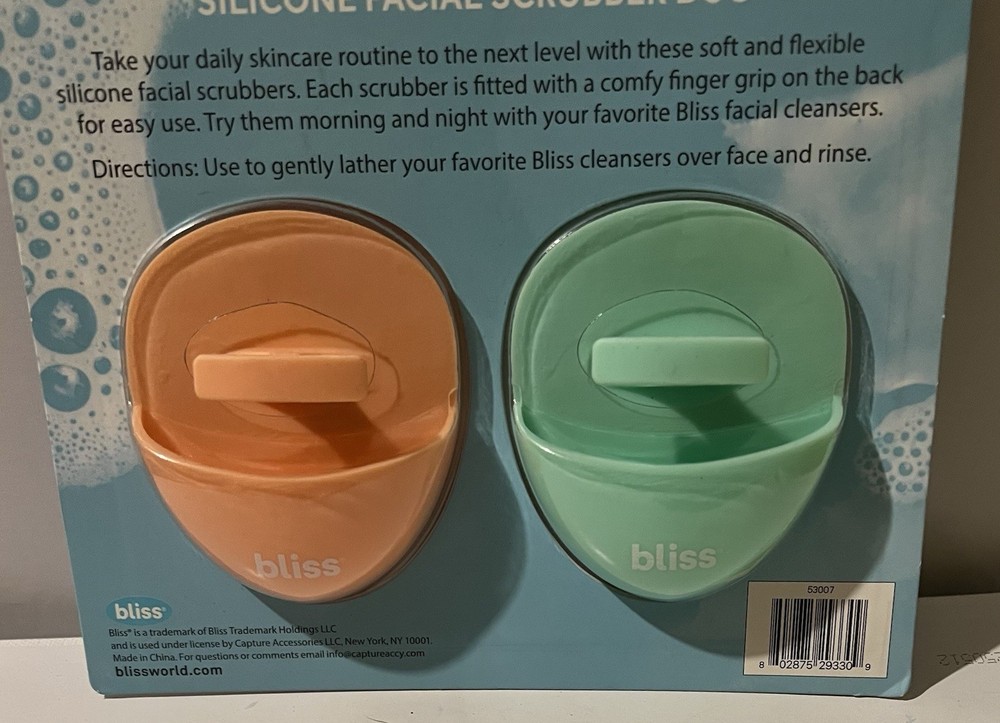 Silicone Facial Scrubber Duo