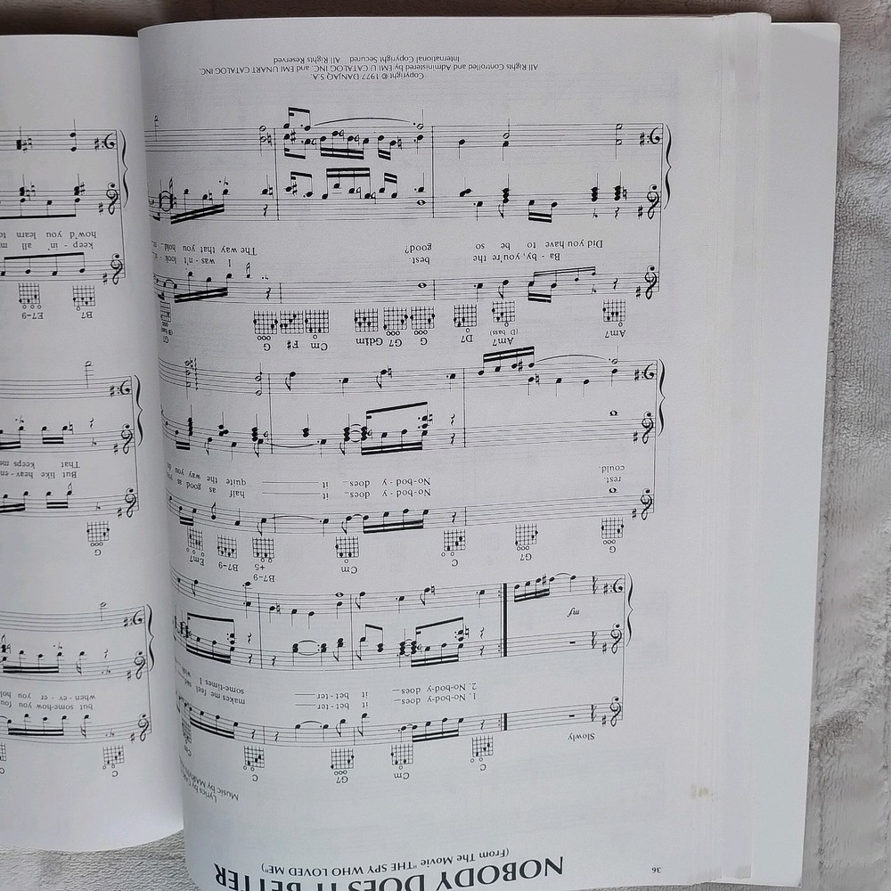MARVIN HAMLISCH - BOOK SIGNED