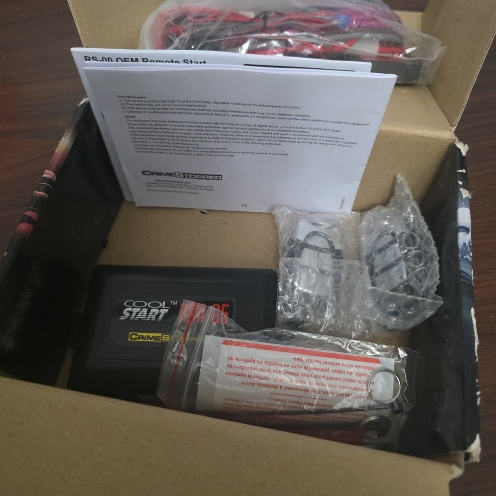 CrimeStopper Cool Start RS4-G5 1-Way Remote Start Keyless Entry System