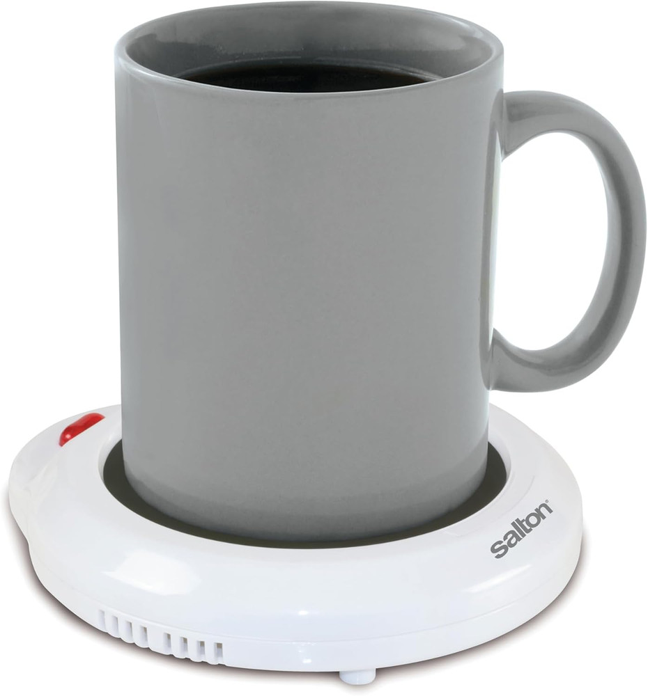 Salton Coffee & Tea Mug Warmer, White, Used