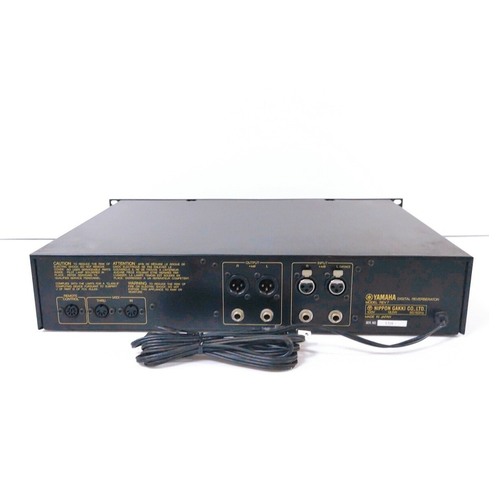 Yamaha REV7 Digital Reverb & Multi-Effects Processor