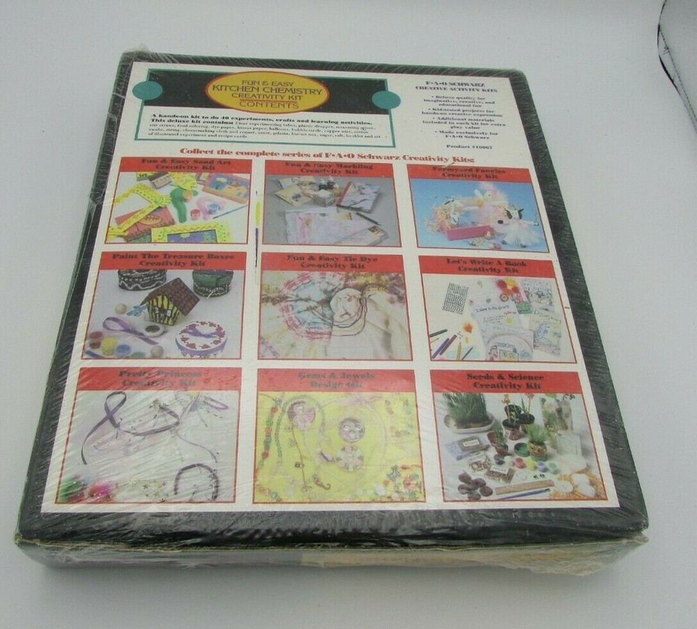 FAO Schwarz Kitchen Chemistry Creativity Set Fun & Easy (M-2)
