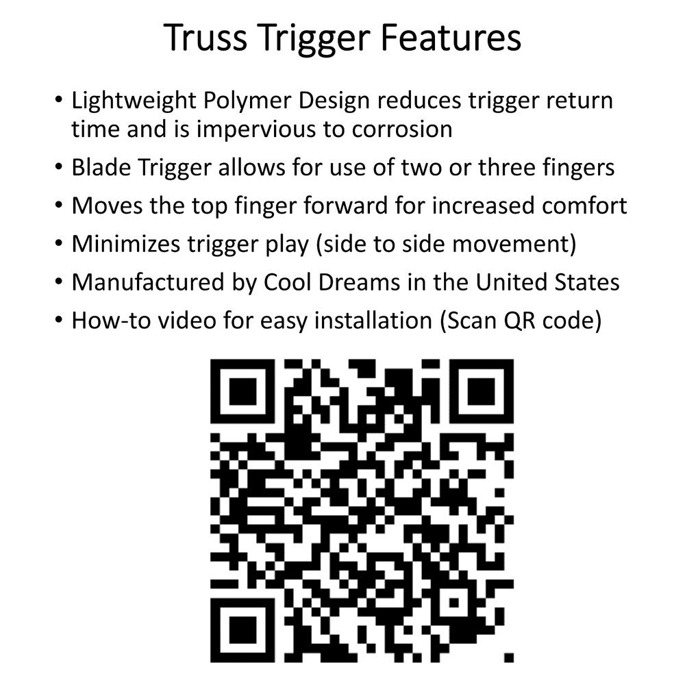 Truss Trigger Upgrade for Planet Eclipse Etha 2 Etha 3 Paintball Marker