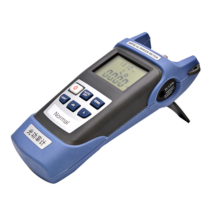 Fiber Optic Power Meter Optical Light Source 800 ~1700nm FC+SC Connector