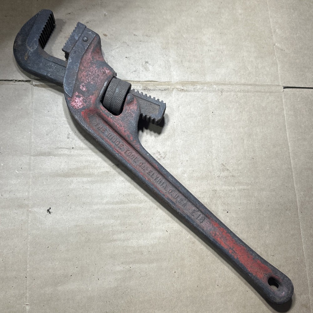 RIDGID # E-18 Hex Offset Pipe Wrench Smooth Jaw MADE IN USA