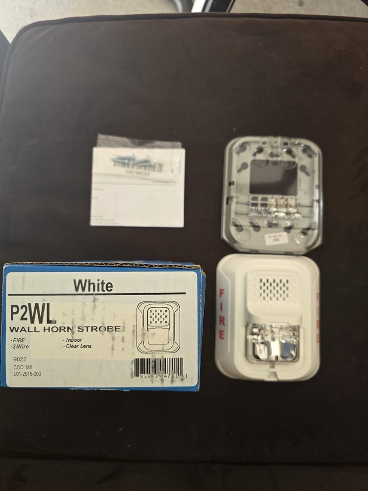 System Sensor P2WL Horn Strobe - White