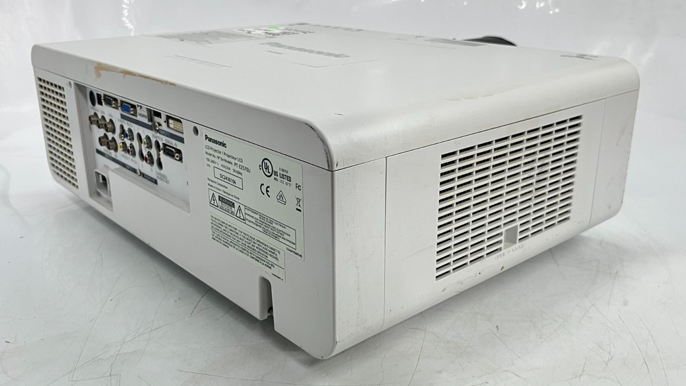 Panasonic PT-EZ570U LCD Projector White 2121HR