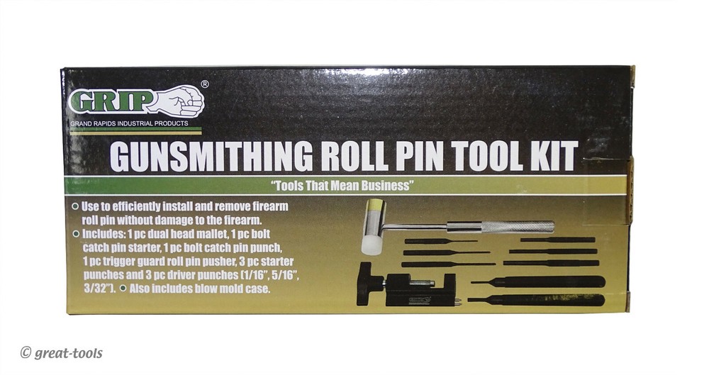 GUNSMITHING TOOL SET – roll pin punch – firearm maintenance – gun rifle tools