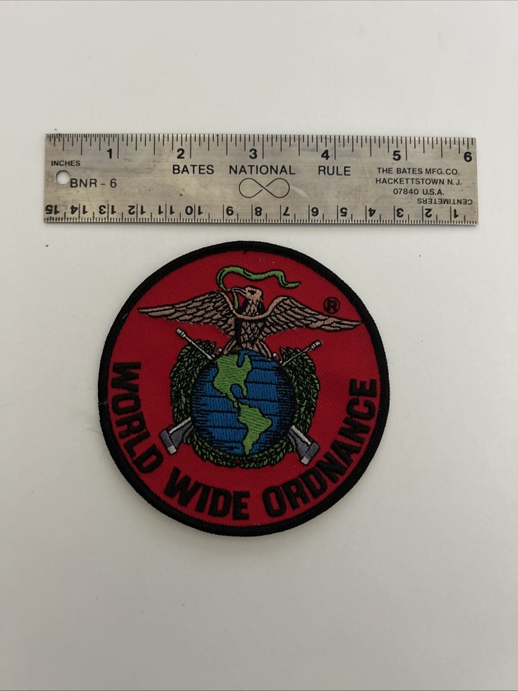 World Wide Ordnance Patch 4”