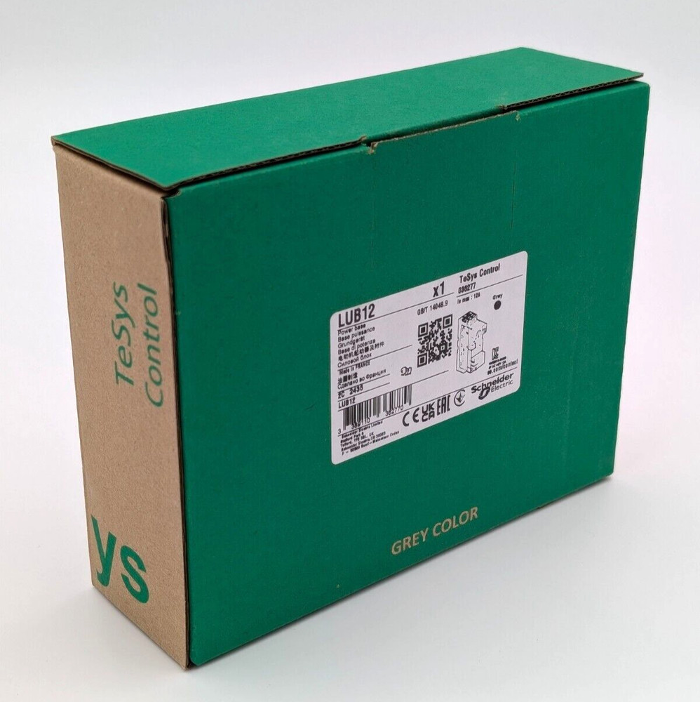 Schneider Electric LUB12 Non reversing power base TeSys Ultra 3P 1NO + 1NC 12A