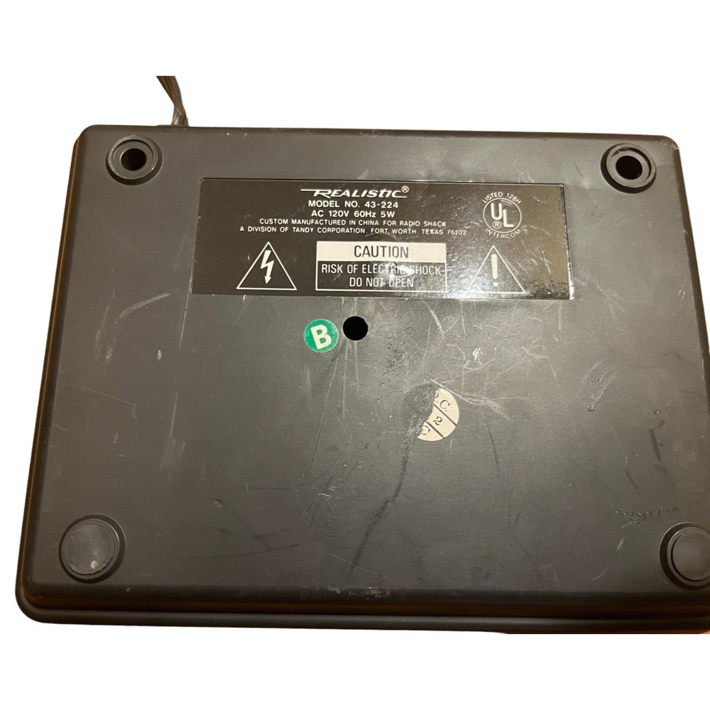 Realistic FM wireless intercom unit model # 43-224