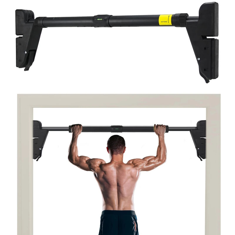 FICTOR Door Pull up Bar for Doorway, Strength Training, Adjustable 30"-37" Width