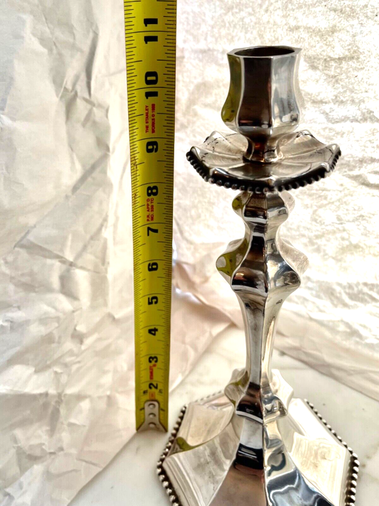REED & BARTON VINTAGE No 737 Candlestick Pair