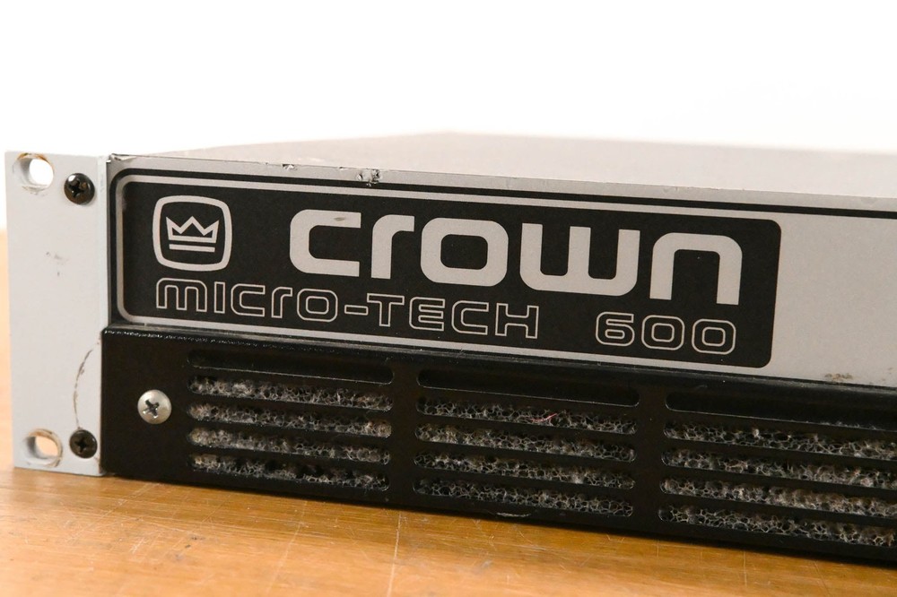 Crown Micro-Tech 600 2-Channel Power Amplifier CG01YXS