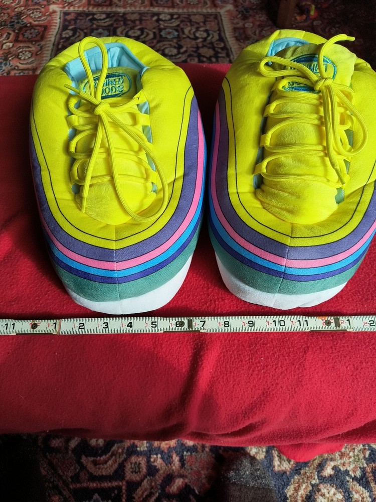 Banned Goods  RAINBOW Sneaker Slippers Unisex One size fits most.