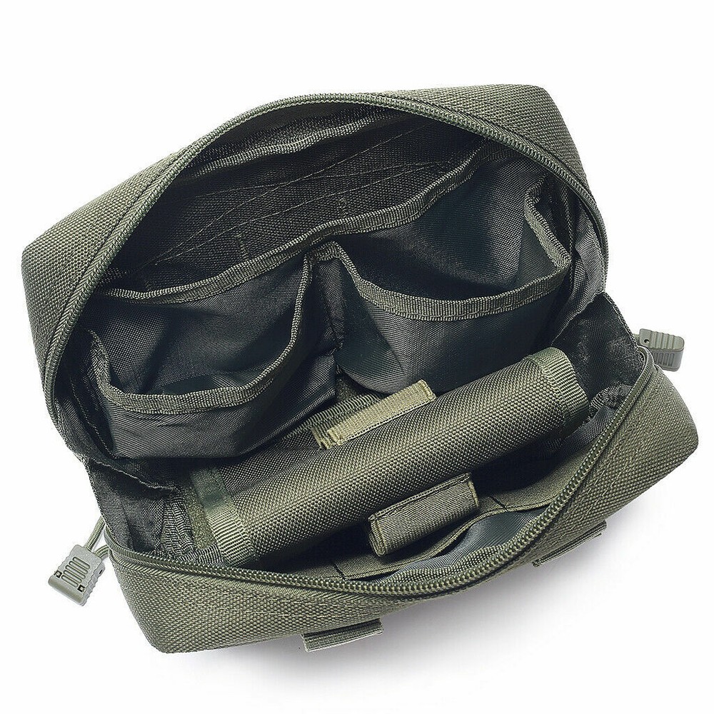 Tactical Large MOLLE Pouch Multi-purpose EMT Medic Admin Bag Utility Waist Pack