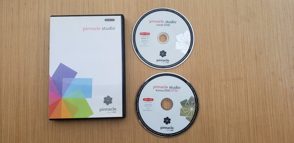Pinnacle Studio Version 11 Windows PC Complete w/ Key