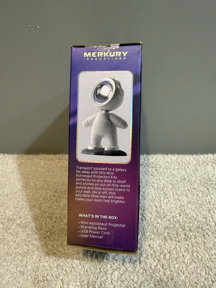 Merkury Innovations Mini Astronaut Projector Light