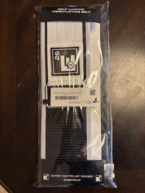 Element 26 Self-Locking Weight Lifting Belt - Size XL, New