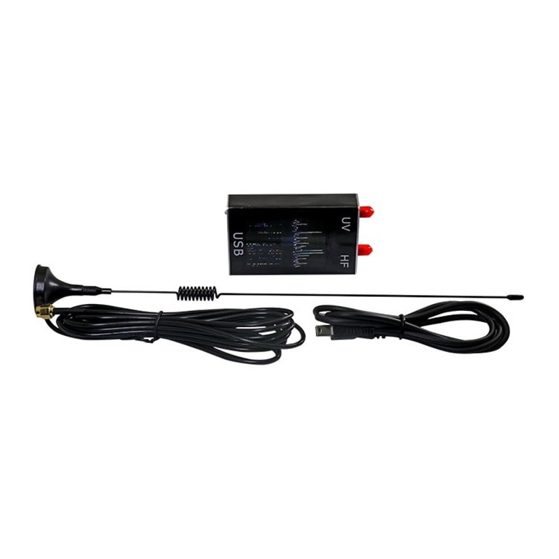 SDR USB Dongle, 100KHz-1.7GHz, AM/FM/SSB, Windows Linux Mac Android