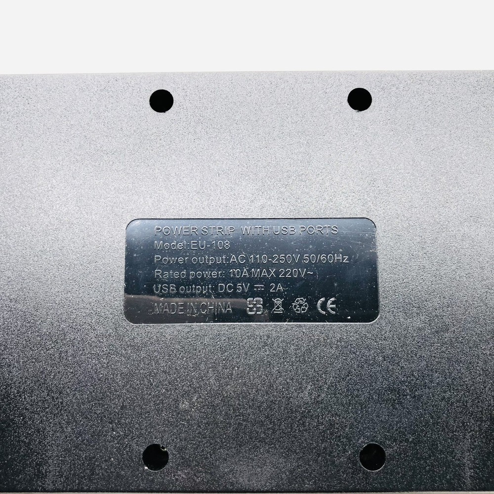 Socket with USB Berker Socket Type C (Max. 5 V / 2 A / 2200W),1.8m Cubic Socket