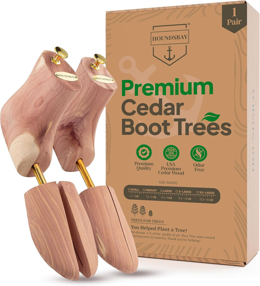 Boot Trees, Cedar Boot Tree for Men, Shoe Tree for Boots, Boot Stretcher & Shape